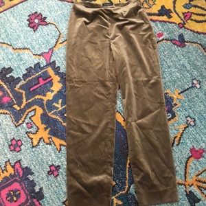 Piazza Sempione Brown Velvet Pants